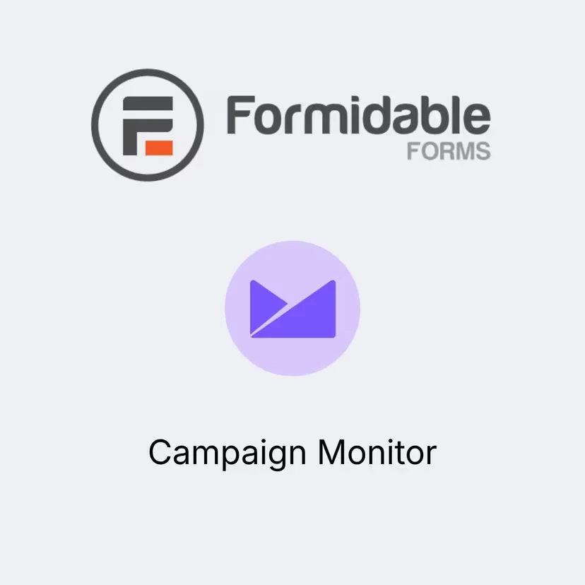 Formidable Forms – Campaign Monitor